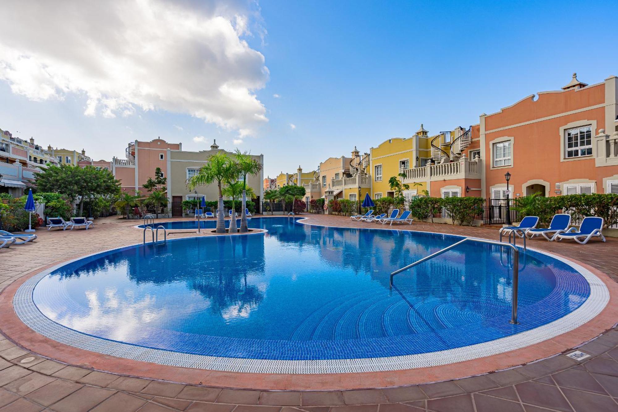 Paraiso Palm Mar Beautiful & Bright Renovated Apartment With Air Conditioning Exteriör bild
